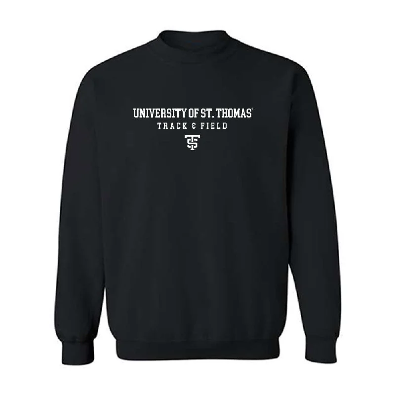 UST - NCAA Women's Track & Field : Lillian Allen - Classic Shersey Crewneck Sweatshirt Hoodie with Color Block Contrast Stylish