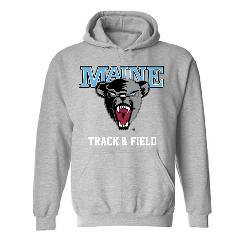 Maine - NCAA Women's Track & Field : Rebekah Hunnewell - Classic Shersey Hooded Sweatshirt Hoodie with Pastel Soft Subtle