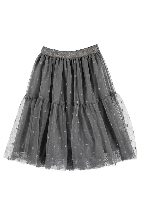 Mayoral Older Girl Tulle Skirt, Grey summer skirt style