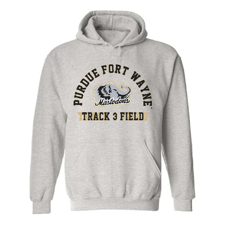 PFW - NCAA Women's Track & Field : Harmony Johnson - Classic Shersey Hooded Sweatshirt Hoodie with Hem Elastic Stretchable Comfortable