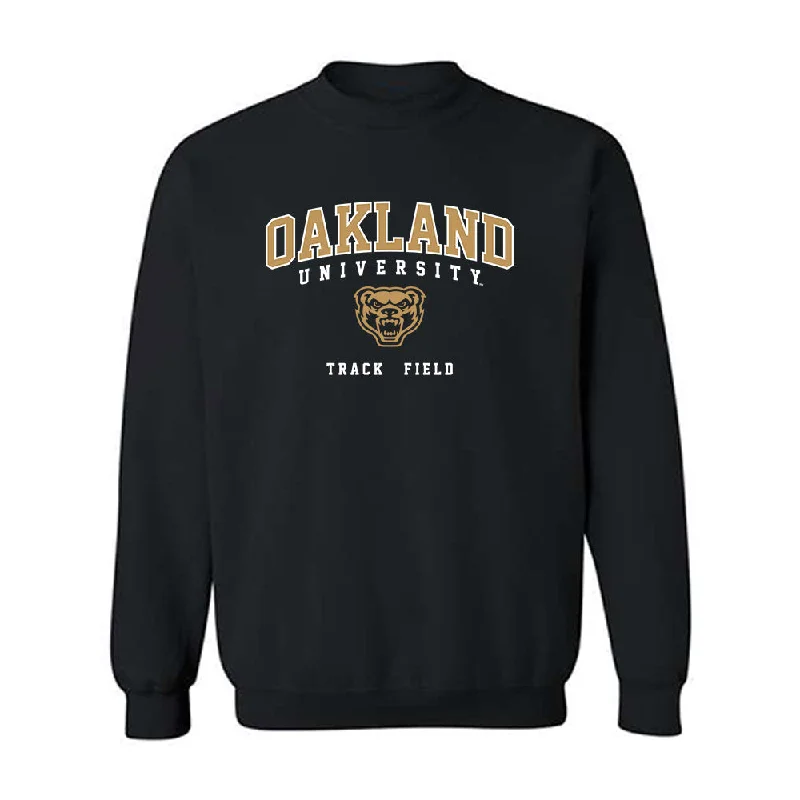 Oakland - NCAA Women's Track & Field : Ke'vina Finch - Classic Shersey Crewneck Sweatshirt Hoodie with Slim Fit Tailored Modern