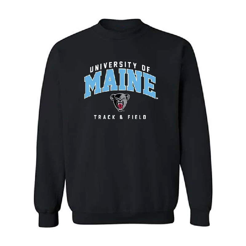 Maine - NCAA Women's Track & Field : Rebekah Hunnewell - Classic Shersey Crewneck Sweatshirt Hoodie with Batwing Sleeves Loose Dramatic