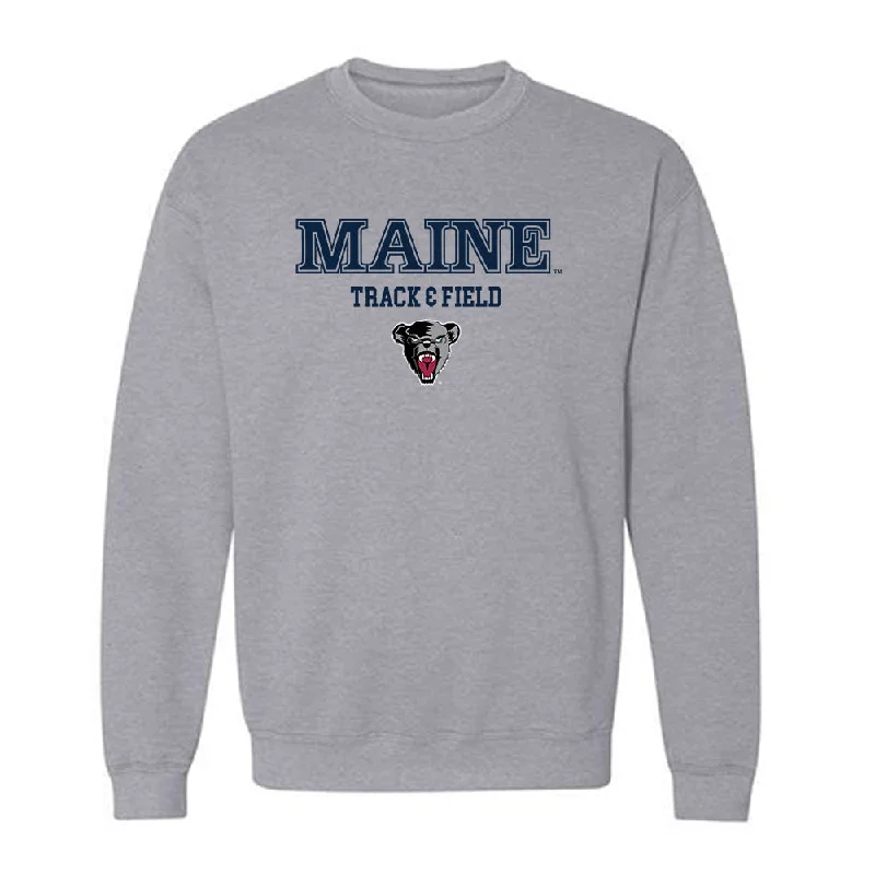 Maine - NCAA Women's Track & Field : Rebekah Hunnewell - Sports Shersey Crewneck Sweatshirt Hoodie with Turtle Neck Cozy Winter