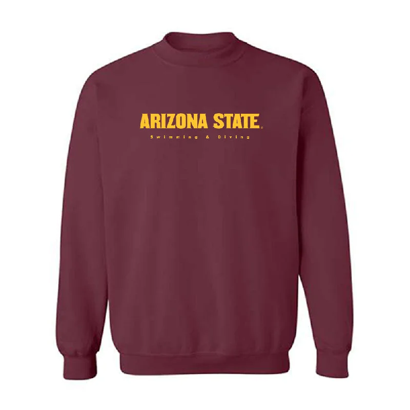 Arizona State - NCAA Women's Swimming & Diving : Indigo Armon - Classic Shersey Crewneck Sweatshirt Graphic Hoodie Design Print