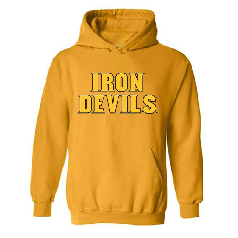 Arizona State - NCAA Women's Swimming & Diving : Indigo Armon - Replica Shersey Hooded Sweatshirt Hoodie with Logo Branding Identity