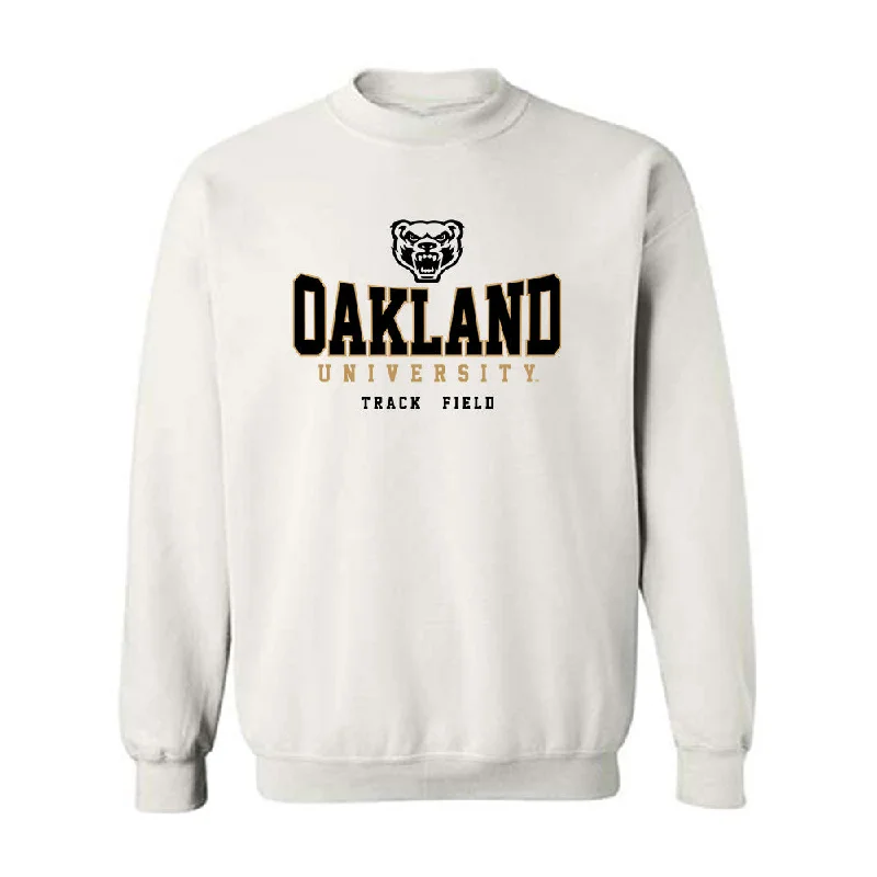 Oakland - NCAA Women's Track & Field : Ke'vina Finch - Classic Shersey Crewneck Sweatshirt Hoodie with Longline Fit Extended Stylish