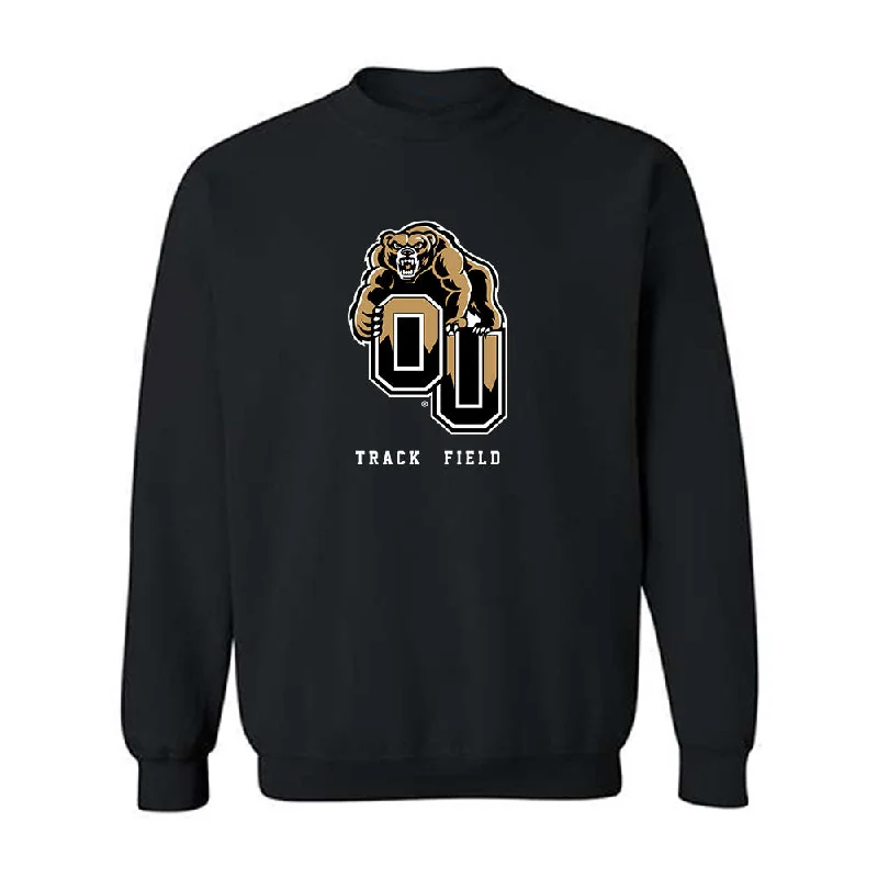 Oakland - NCAA Women's Track & Field : Ke'vina Finch - Classic Shersey Crewneck Sweatshirt Hoodie with Batwing Sleeves Loose Dramatic