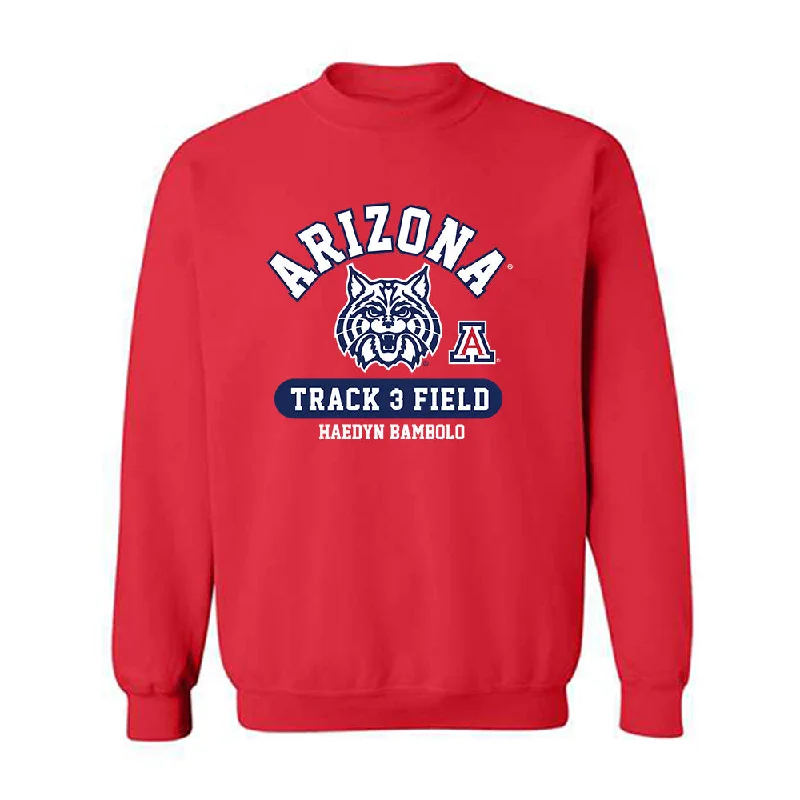 Arizona - NCAA Women's Track & Field : Haedyn Bambolo - Classic Fashion Shersey Crewneck Sweatshirt Hooded Sweatshirt Casual Wear Street Style