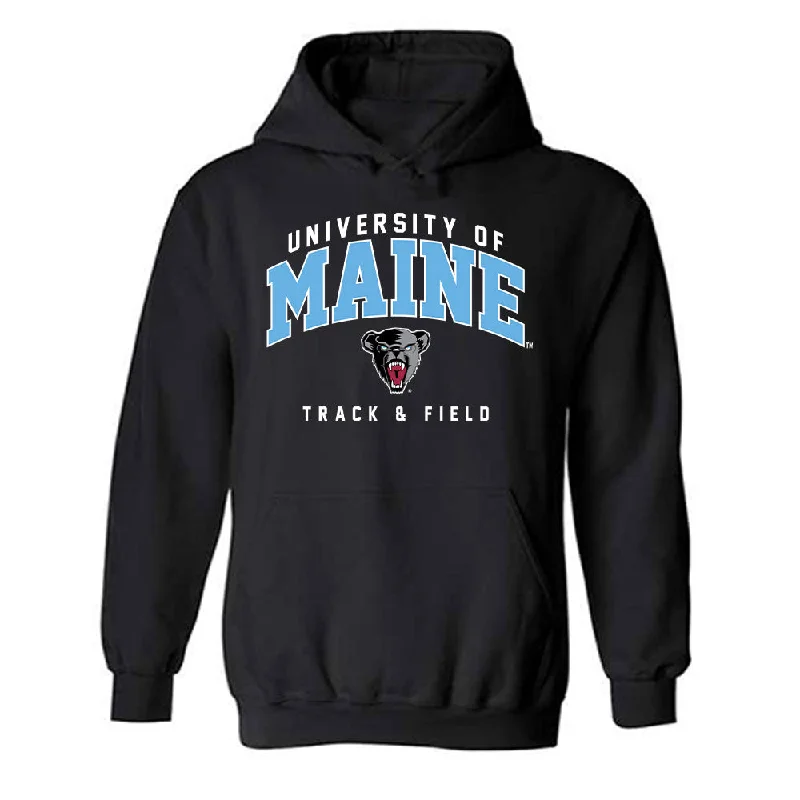 Maine - NCAA Women's Track & Field : Rebekah Hunnewell - Classic Shersey Hooded Sweatshirt Hoodie with Double Zipper Versatile Adjustable