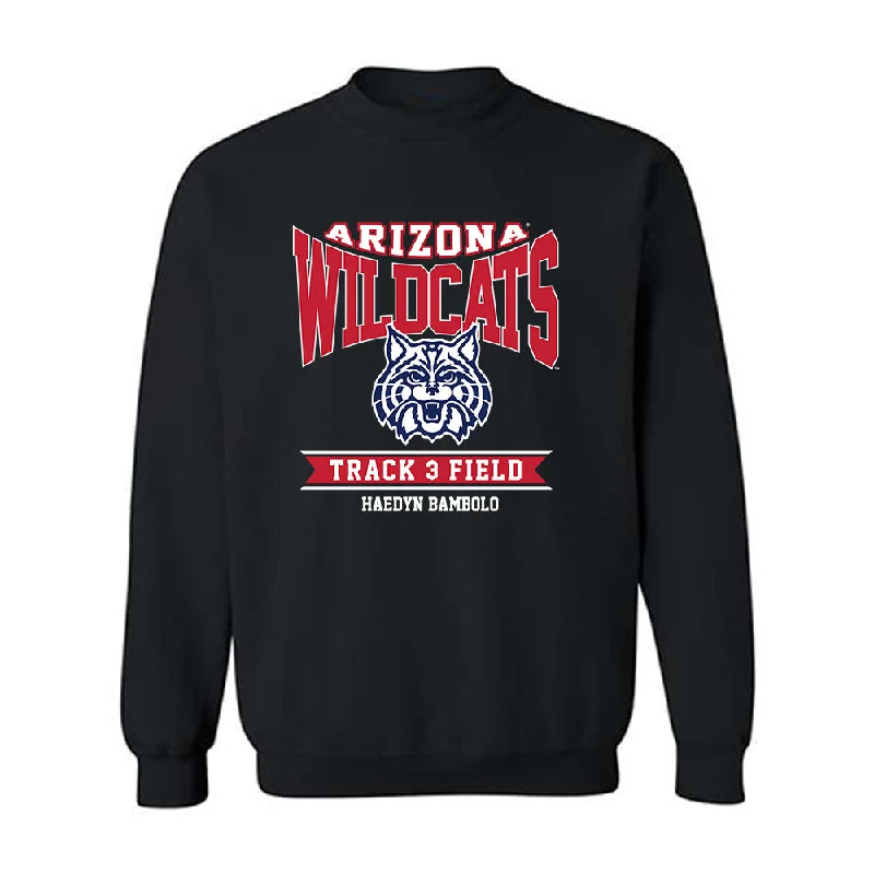 Arizona - NCAA Women's Track & Field : Haedyn Bambolo - Classic Fashion Shersey Crewneck Sweatshirt Hoodie with Pocket Utility Practical