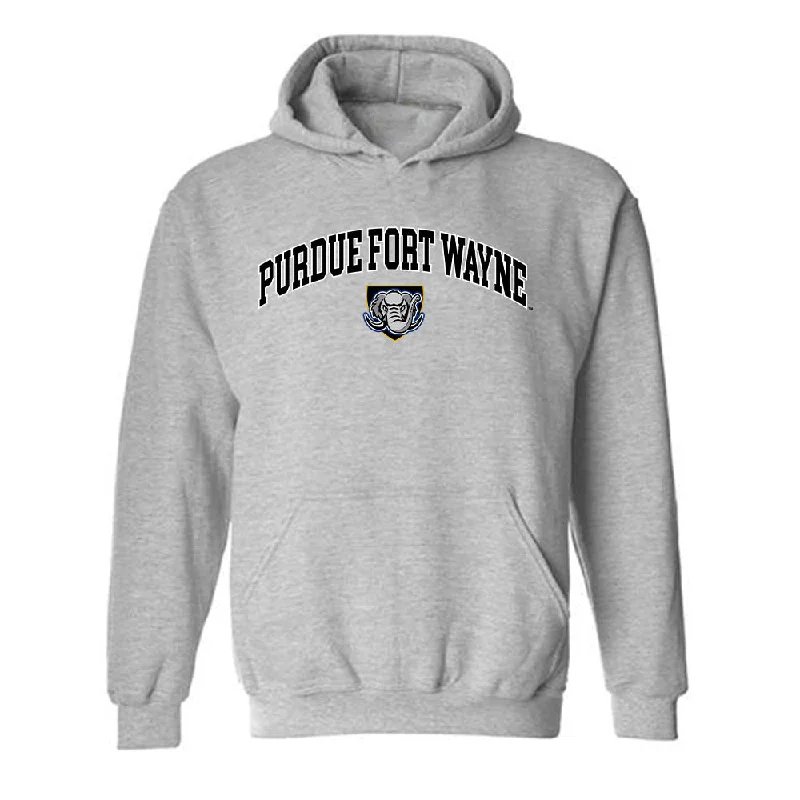 PFW - NCAA Women's Track & Field : Harmony Johnson - Classic Shersey Hooded Sweatshirt Hoodie with Hem Contrast Bold Stylish