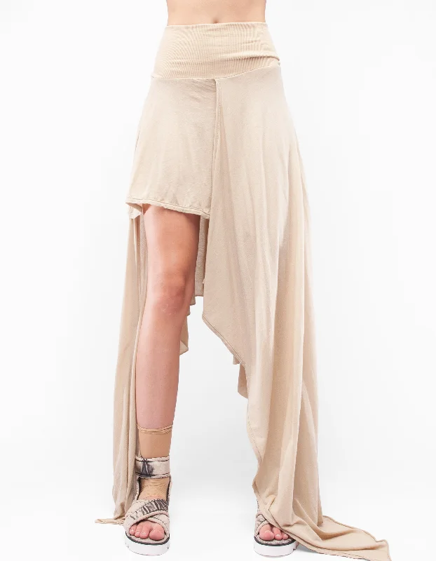 SKIRT LAYERS RISE button skirt front