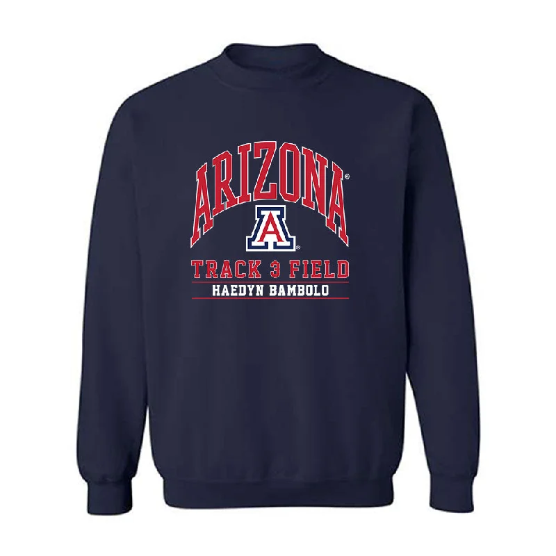 Arizona - NCAA Women's Track & Field : Haedyn Bambolo - Classic Fashion Shersey Crewneck Sweatshirt Hoodie with Print Artistic Unique