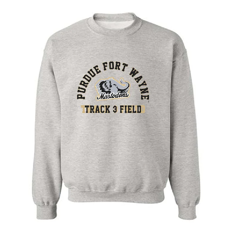 PFW - NCAA Women's Track & Field : Harmony Johnson - Classic Shersey Crewneck Sweatshirt Hoodie with High-Low Hem Asymmetrical Trendy