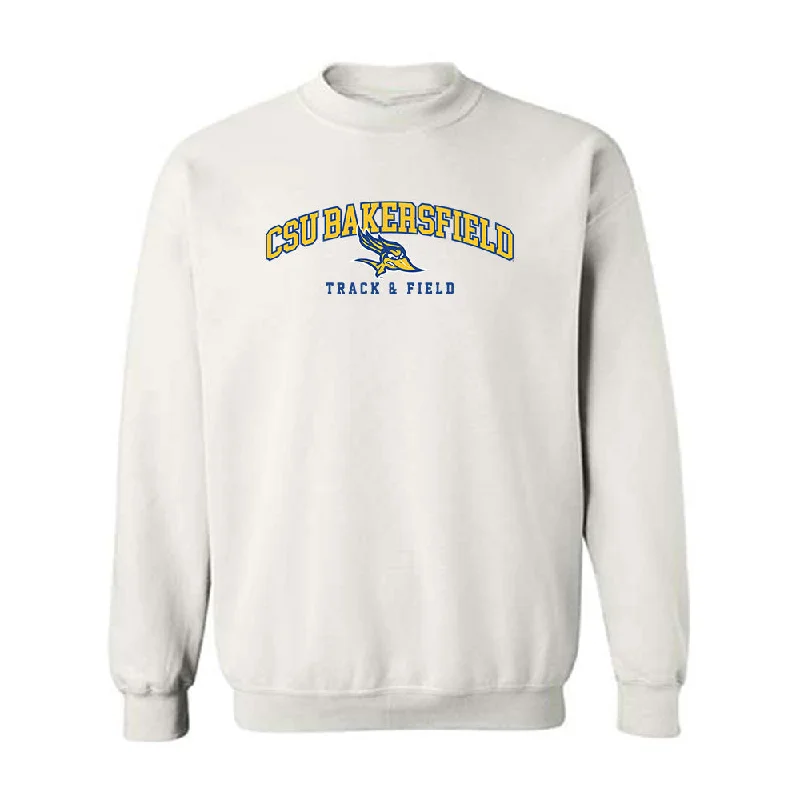 CSU Bakersfield - NCAA Women's Track & Field : Amiera Hollis - Classic Shersey Crewneck Sweatshirt Hoodie with Hem Embroidery Detailed Premium