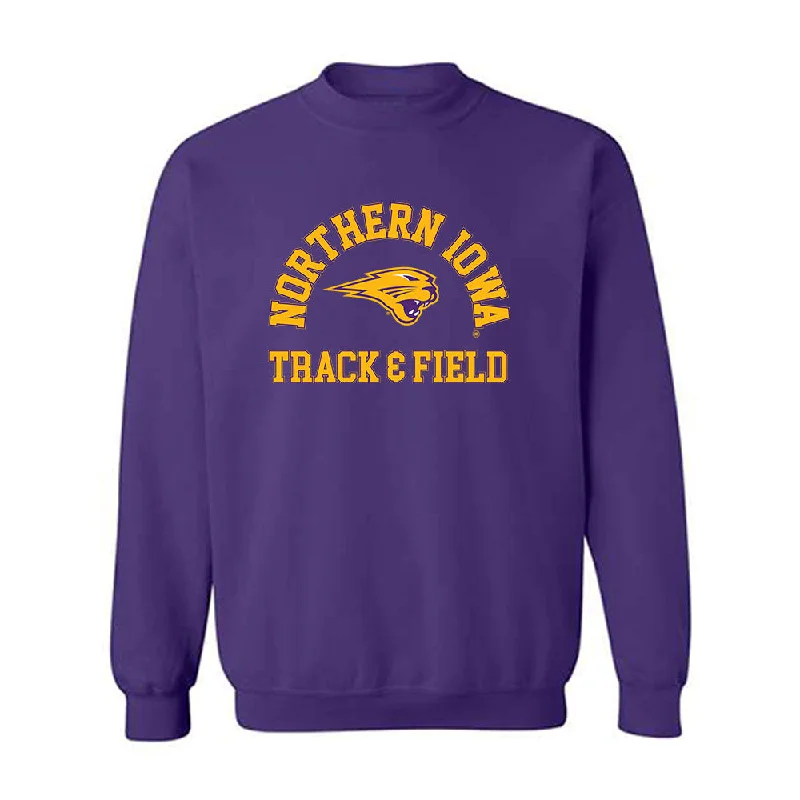 Northern Iowa - NCAA Women's Track & Field : Aleksys Gannon - Classic Shersey Crewneck Sweatshirt Hoodie with Pocket Utility Practical