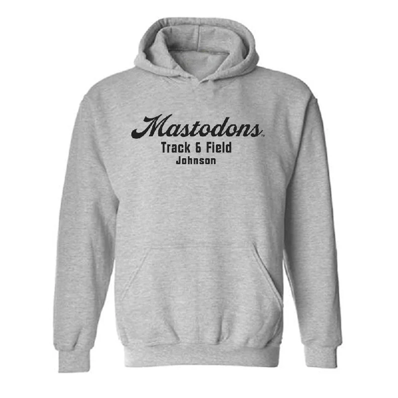 PFW - NCAA Women's Track & Field : Harmony Johnson - Classic Fashion Shersey Hooded Sweatshirt Hoodie Dress Longline Feminine