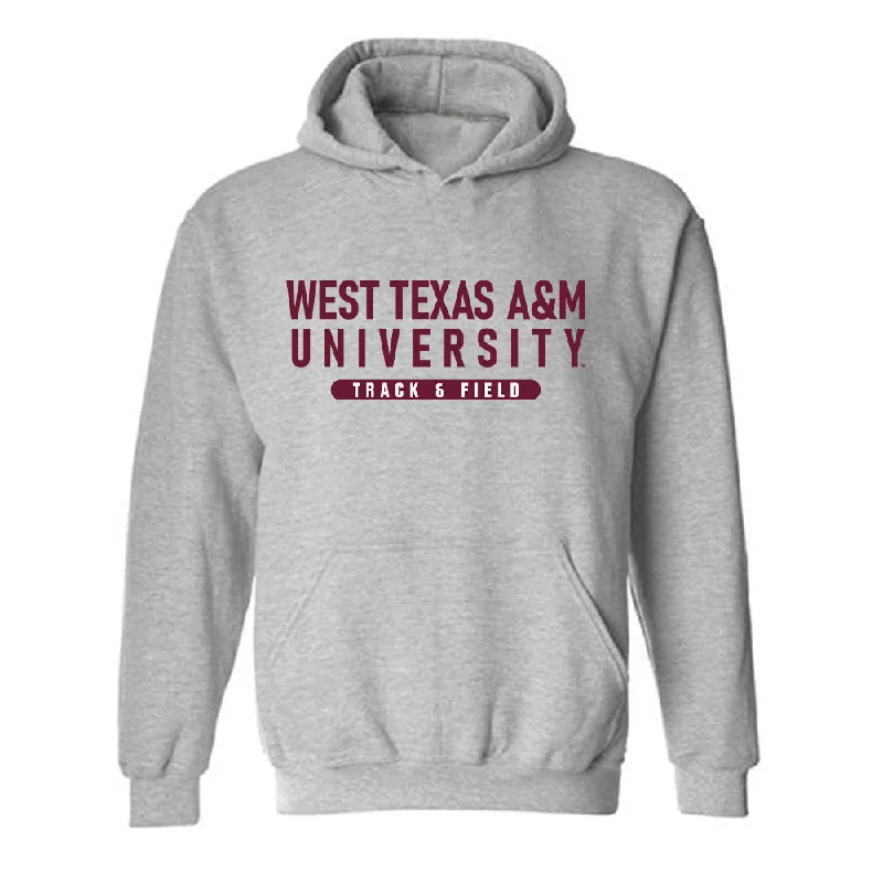 WTAMU - NCAA Women's Track & Field : Sarah Koomson - Hooded Sweatshirt Hoodie with Rhinestones Sparkly Elegant