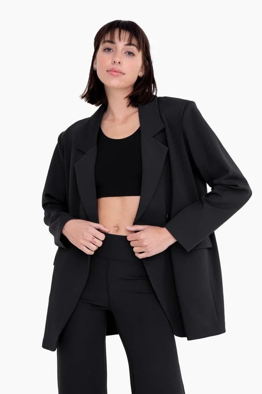 Identity Biz Oversized Edge Blazer Women's Elegant Suit