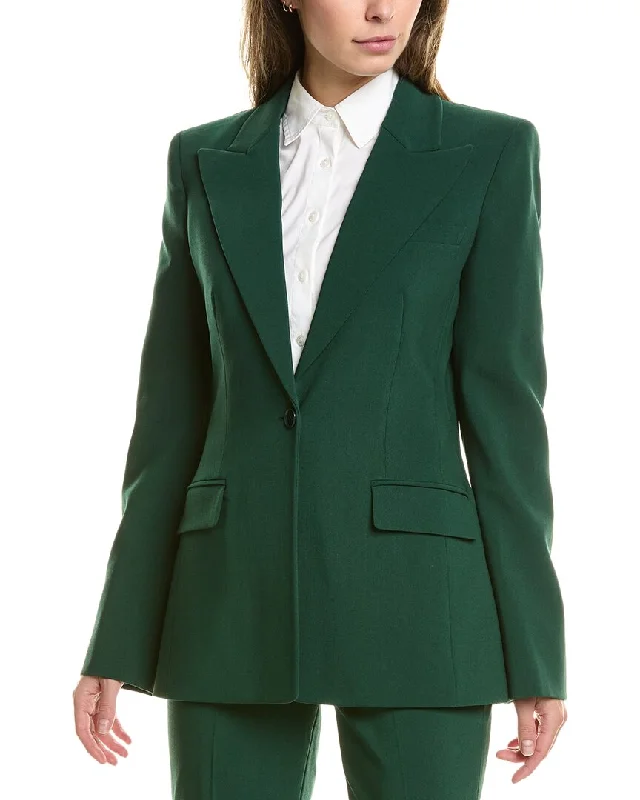 Michael Kors Georgina Wool-Blend Blazer Women's Elegant Suit