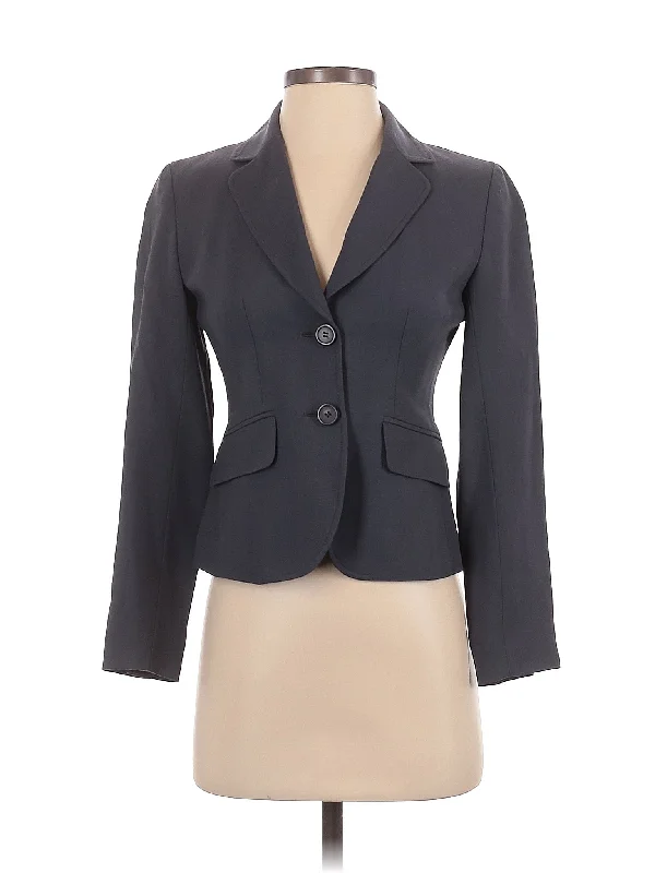 Wool Blazer Women's Elegant Jacket