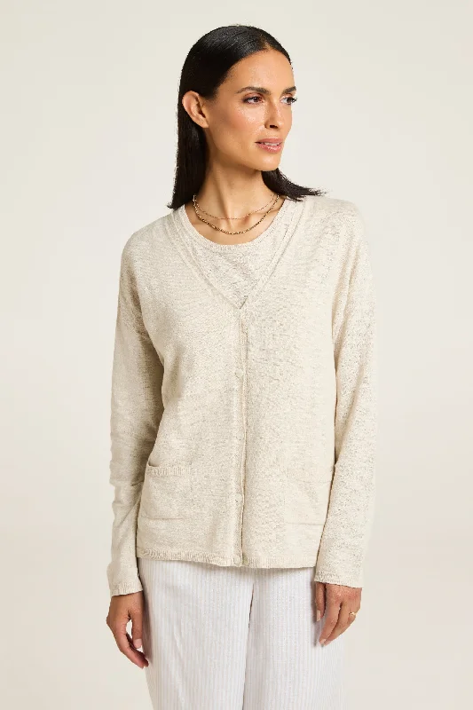 Serene Cardigan Spandex Rayon Corduroy