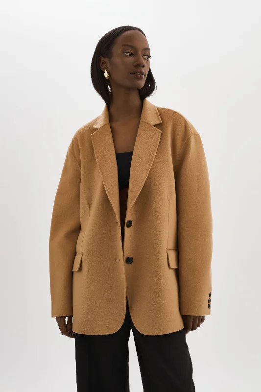 ENNIS | Oversized Wool Blazer Women's Unique Blazer