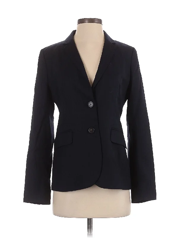 Wool Blazer Women's Solid Blazer