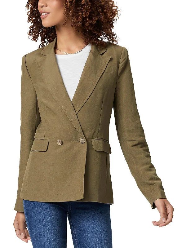 Dawson Womens Linen Suit Separate Double-Breasted Blazer Linen Women's Suit