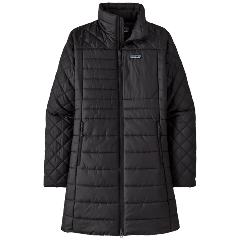 Patagonia Women's Black Radalie Parka Windproof Hooded Parka Jacket