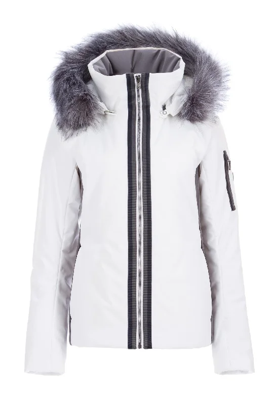 Danielle III Faux Fur Parka Quilted Insulated Parka Coat