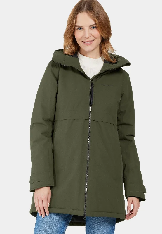 Helle Women’s Parka 5 Lightweight Travel Parka Coat