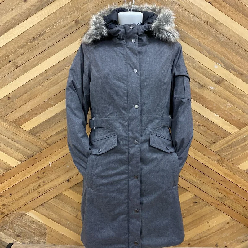 Eddie Bauer - Women's Superior Down Stadium Parka - MSRP $499: Grey -women-XS Quilted Stylish Parka Coat