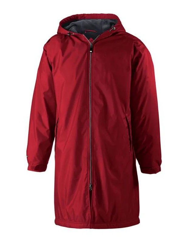 Parka Conquest - Rouge Quilted Insulated Parka Coat