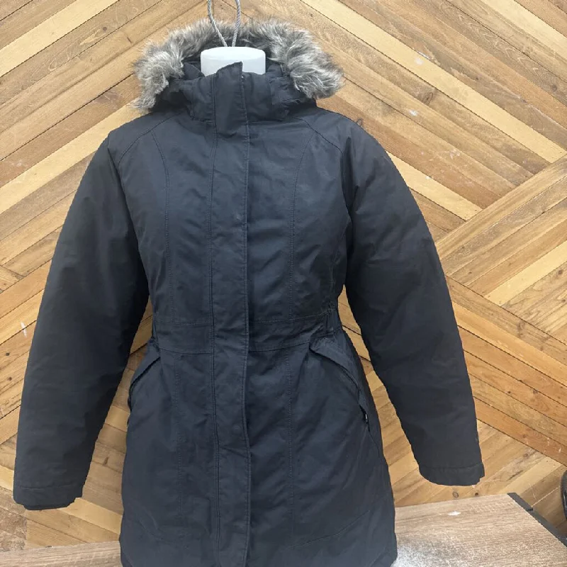 The North Face -Down Parka - MSRP $459: Black-women-LG Puffer Hooded Parka Coat