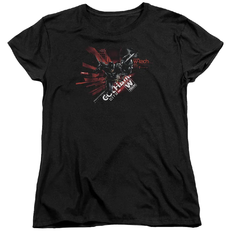 Batman - Arkham Ak Tech - Women's T-Shirt Fashionable Trendy Casual