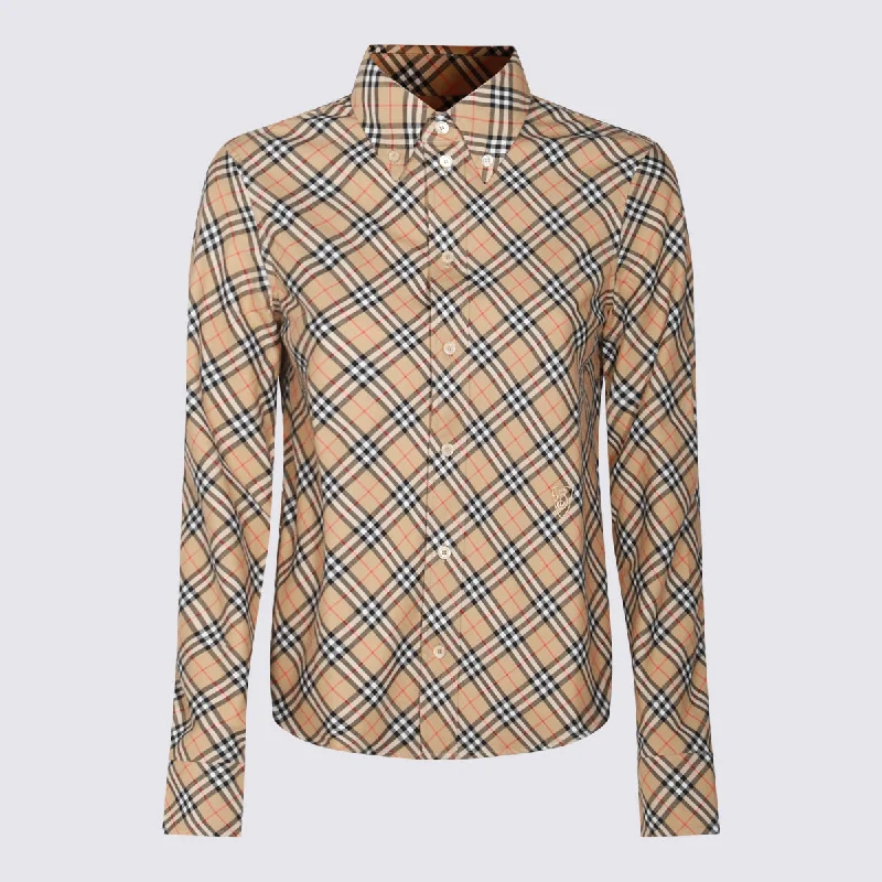 Burberry Shirts Ribbed T-Shirt High Neck Heavyweight