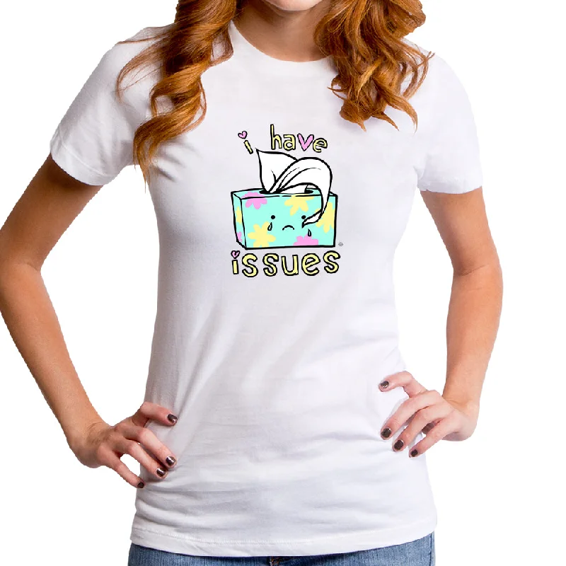 I Have Issues Women's T-Shirt Anti-Pilling Machine Wash Handmade