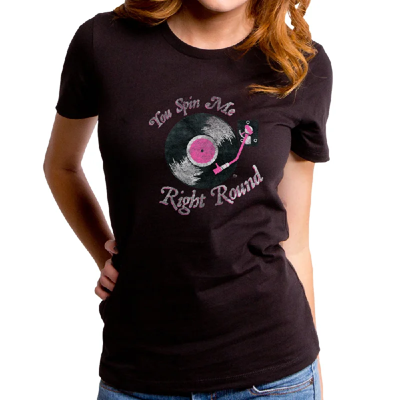 You Spin me Right Round Women's T-Shirt Modern Contemporary Chic