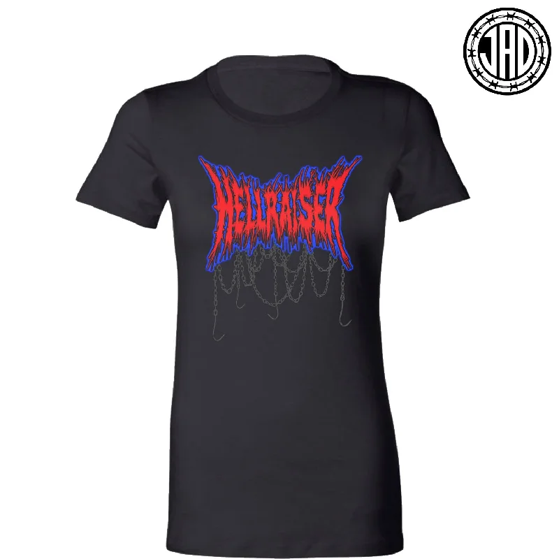 Hellraiser Hardcore - Women's Tee Faux Fur Fabric Real Fur Fabric Shearling Fabric