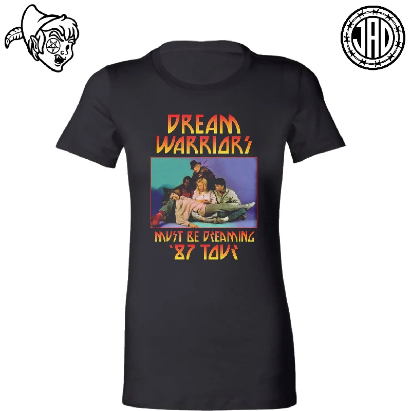 Must Be Dreaming 1987 Tour - Women's Tee Embroidered Appliqued Beaded