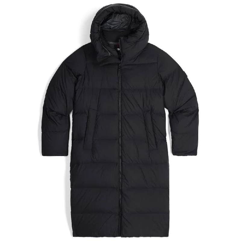 Outdoor Research Coze Down Parka Women High-Neck Zipper Parka Coat