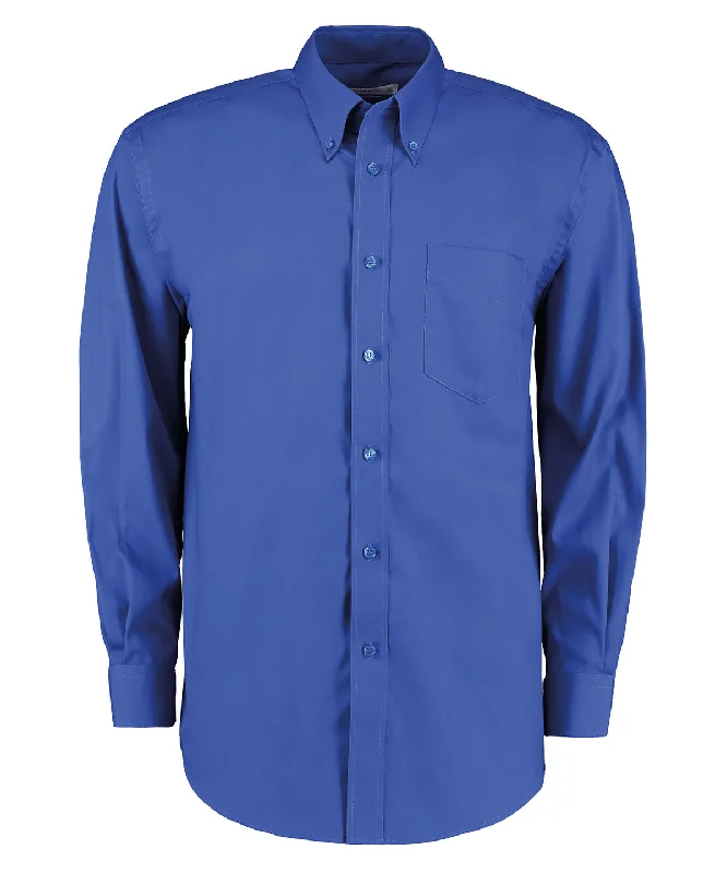 Royal - Corporate Oxford shirt long-sleeved (classic fit) Satin Fabric Silk Fabric Chiffon Fabric