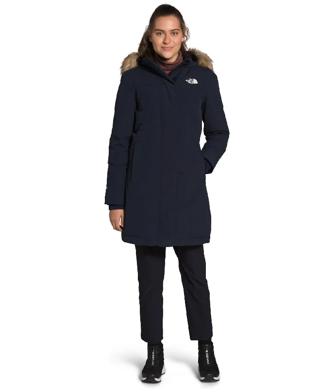 The North Face Women’s Arctic Parka - Urban Navy Puffer Hooded Parka Coat