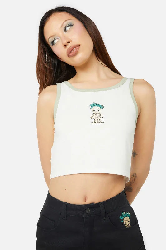 Cutie Mandrake Tank graphic tank top