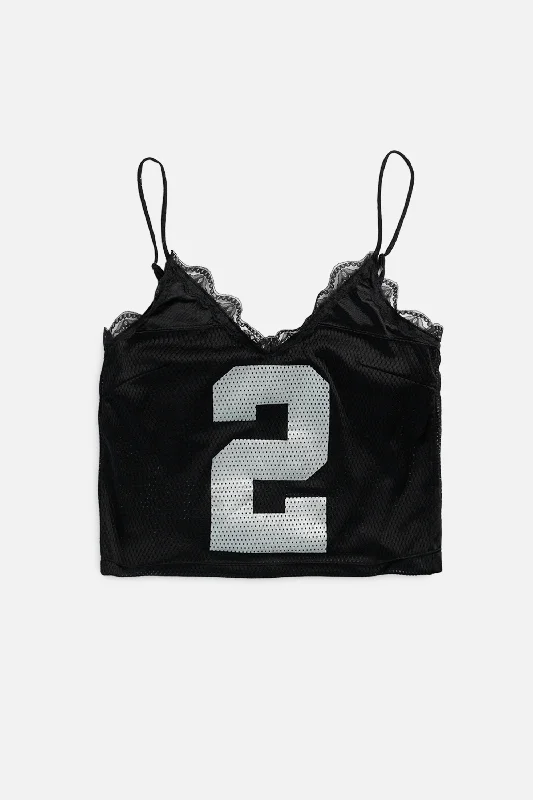 Rework NFL Lace Tank - XS ribbed tank top