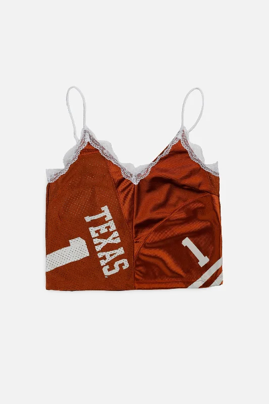 Rework Texas NCAA Lace Tank - M chic tank top