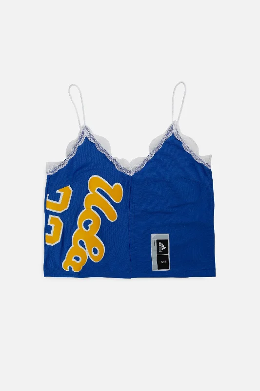 Rework UCLA NCAA Lace Tank - L fashionable tank top