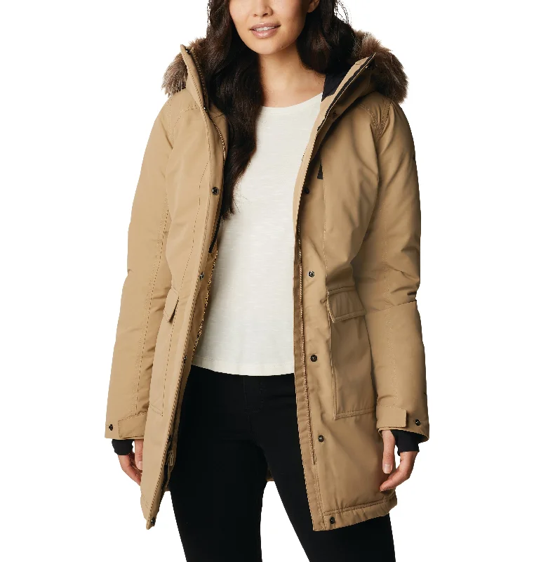 Women's Columbia Little Si Insulated Parka Thick Fleece Parka Jacket