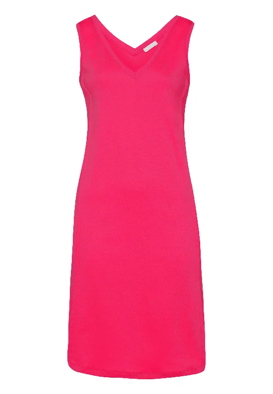 Pure Essence Cotton Tank Nightgown | Fuchsia 77946-2462 turquoise tank top